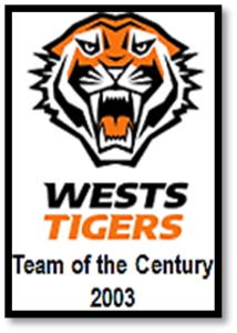 Wests Tigers Team of the Century